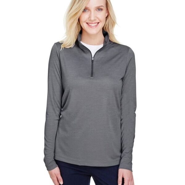 Women's Zone Sonic Heather Performance Quarter-Zip Pullover Thumbnail